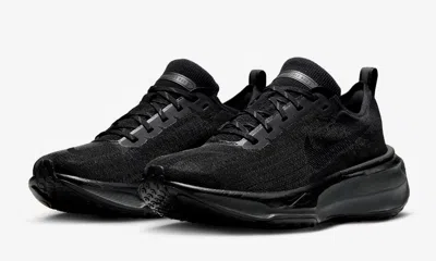 Pre-owned Nike Mens  Invincible 3 Black Anthracite Black Flyknit Running Shoes