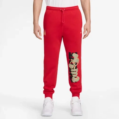 Nike Mens  Ja Club Bb Jogger Pants In Red/black