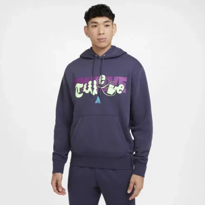 NIKE MENS NIKE JA CLUB BB PULLOVER HOODIE