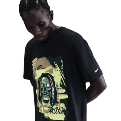 Nike Mens  Ja M90 Zombie T-shirt In Black