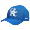 Nike Mens  Kentuckey Club Precurve Adjustable Cap In White/blue