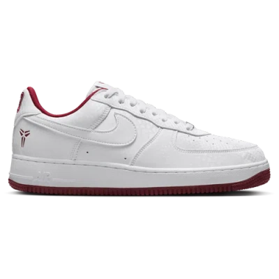 Nike Mens  Kobe Air Force 1 Low In White