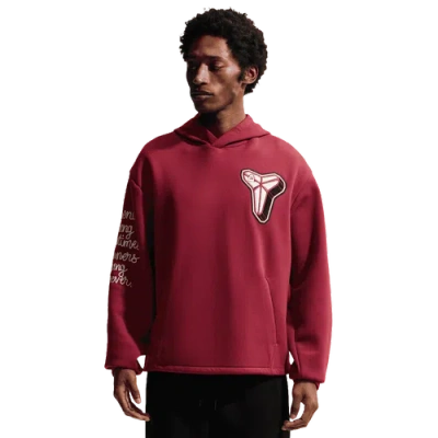 Nike Mens  Kobe Dri-fit Sc Fleece Pullover Hoodie In Red