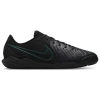 Nike Men's Tiempo Legend 10 Academy Turf Low-top Soccer Shoes In Black/black/deep Jungle