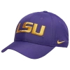 Nike Mens  Lsu Club Precurve Adjustable Cap In Purple/yellow