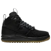 Nike Men's Lunar Force 1 Duckboots In Black/metallic Silver/anthracite