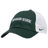 Nike Mens  Michigan State Club Trucker Adjustble Cap In Green/white