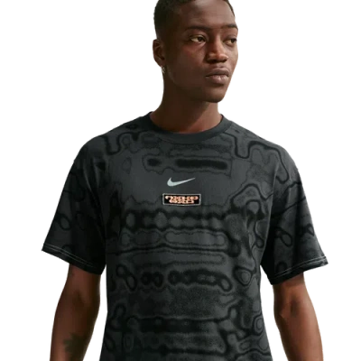 Nike Mens  Nsw Am Day Aop Loose Tee In Gray