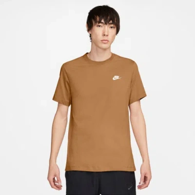 NIKE MENS NIKE NSW CLUB SHORT SLEEVE T-SHIRT