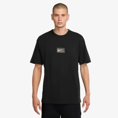Nike Men's  Sportswear M90 T-shirt In Black/red