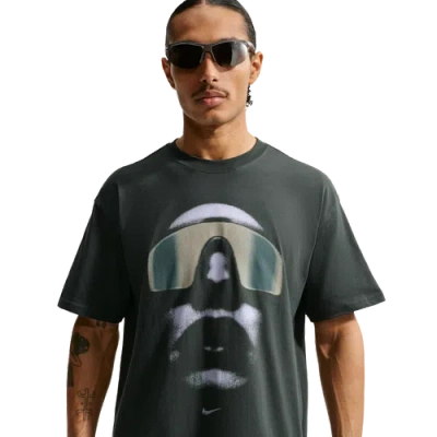 Nike Mens  Nsw M90 Short Sleeve T-shirt In Green