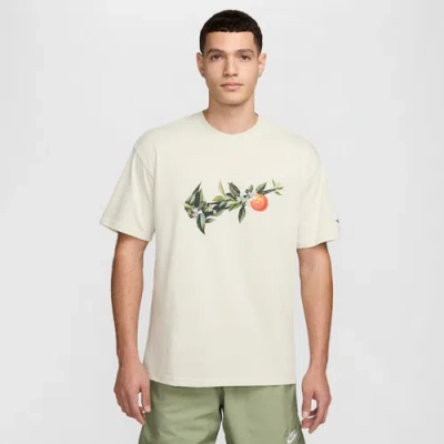 Nike Mens  Nsw Max90 Npc Ii Short Sleeve T-shirt In Tan/green