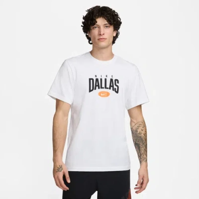 Nike Mens  Nsw Short Sleeve City T-shirt Dallas In White