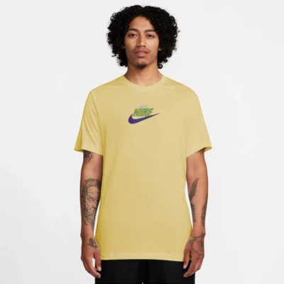 Nike Mens  Nsw Spring Break Sun T-shirt In Soft Yellow/soft Yellow