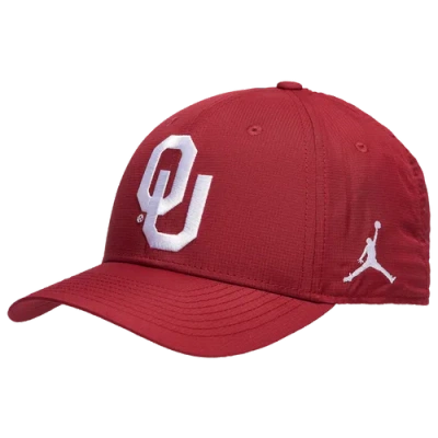 Nike Mens  Oklahoma Club Precurve Adjustable Cap In Red/white