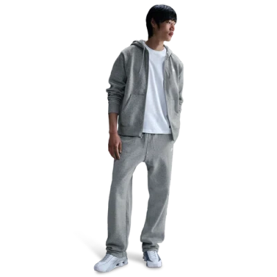 Nike Mens  Open Hem Club Pants In Gray