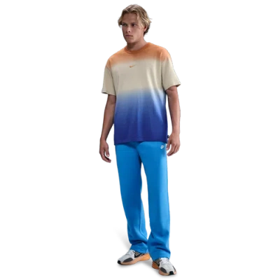 Nike Mens  Open Hem Club Pants In Blue