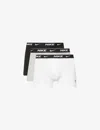 Nike 3-pack Dri-fit Everyday Performance Boxer Briefs In White/grey/blk