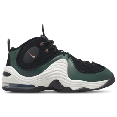 Nike Air Penny 2 Sneakers In Black/faded Spruce/dark Pony