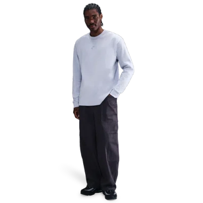 Nike Mens  Premium Essentials Long Sleeve Sust T-shirt In Gray