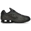 Nike Men's Shox R4 Running Sneakers From Finish Line In Black/black/black