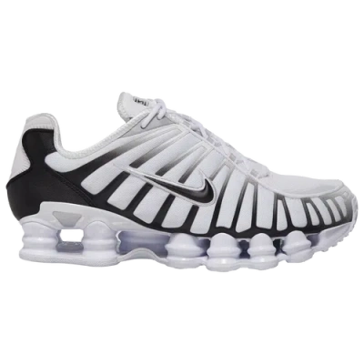 Nike Mens  Shox Tl In White/black/silver