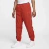 Nike Men's Solo Swoosh Track Pants In Dragon Red/white
