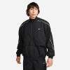 Nike Mens  Solo Swoosh Woven Track Jacket In White/black