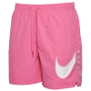 Nike Men's Swim Breaker 7" Fully Lined Volley Shorts In Pink