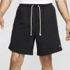 Nike Men's Standard Issue Dri-fit 8" Basketball Shorts In Black/pale Ivory