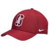Nike Mens  Stanford Club Precurve Adjustable Cap In White/maroon