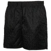 Nike Mens  Swoosh Link Emblem Shorts In Black/black