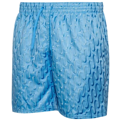 Nike Mens  Swoosh Link Emblem Shorts In University Blue/university Blue