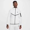 Nike Men's Tech Full-zip Windrunner Hoodie In Black/birch