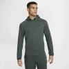 Nike Men's  Sportswear Tech Fleece Pullover Hoodie In Vintage Green/black