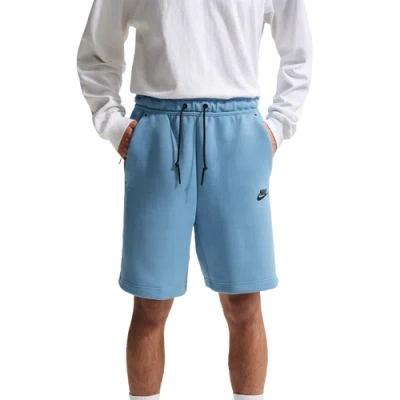 Nike Mens  Tech Fleece Shorts In Blue