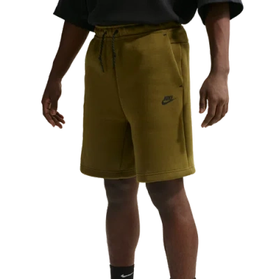 Nike Mens  Tech Fleece Shorts In Green