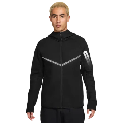 Nike Mens  Tech Fleece Wr Full Zip Jacket In Black