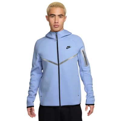 Nike Mens  Tech Fleece Wr Full Zip Jacket In Blue
