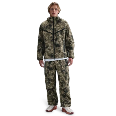 Nike Mens  Tech Woven Jacket Aop In Green