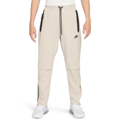 Nike Mens  Tech Woven Pant Oh In Light Orewood Brown/black