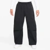 Nike Men's Tech Woven Oversized Pants In Black/black