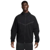 Nike Mens  Tech Woven Wr Full-zip Jacket In Black/black