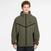 Nike Mens  Tech Woven Wr Full-zip Jacket In Medium Olive/medium Olive/black