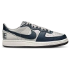Nike Terminator Low Sneaker In Grey/navy