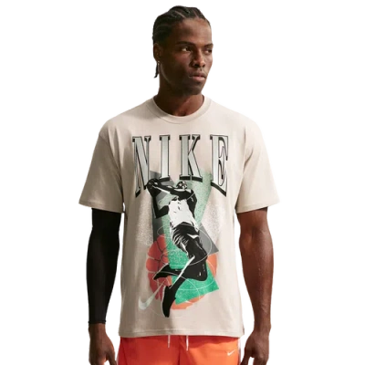 Nike Mens  T-shirt Long Sleeve Oc (retro Bball) In White