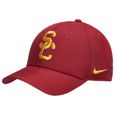 Nike Mens  Usc Club Precurve Adjustable Cap In Burgundy