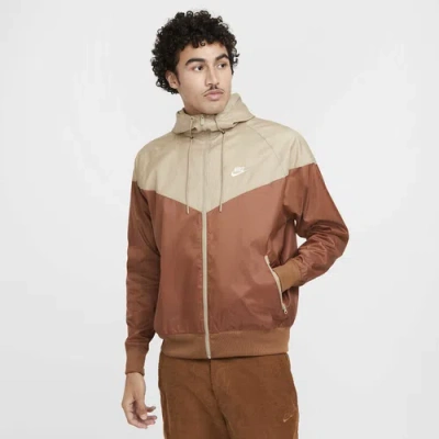 NIKE MENS NIKE WOVEN WINDRUNNER LINED HOODED JACKET