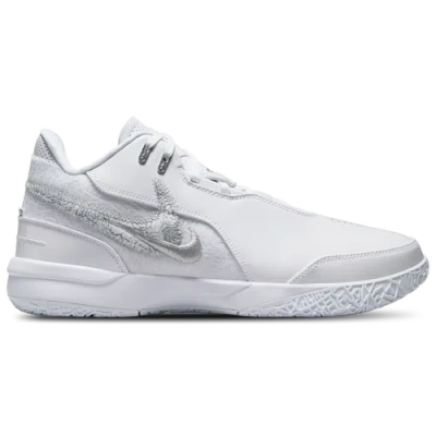 Nike Mens  Zoom Lebron Nxxt Gen Amped In White/grey/silver