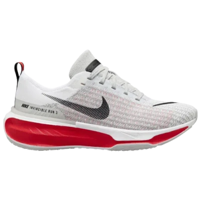 Nike Mens  Zoomx Invincible Run Flyknit 3 In White/black/red